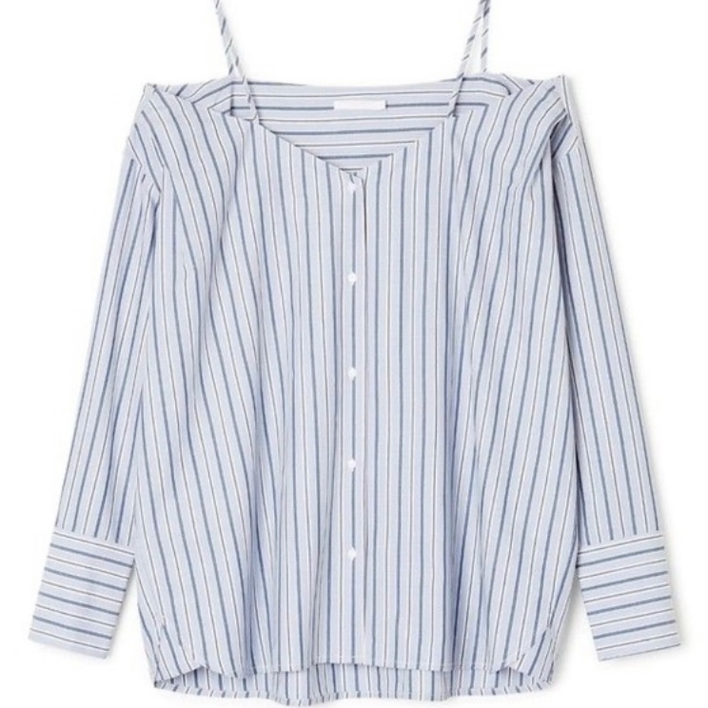 Weekday MTWTFSS Off The Shoulder Marissa Shirt XS